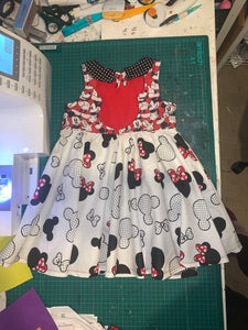 Mickey Mouse Tea Party Dress