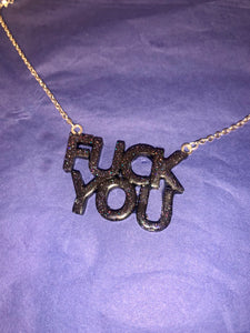Sweary necklace