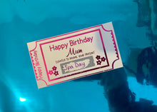 Load image into Gallery viewer, Happy Birthday Mum Personalised Scratch Card
